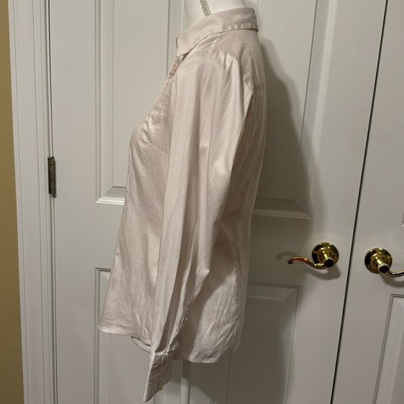 The Limited Classic Women's Cream Dress Shirt - Picture 4 of 9